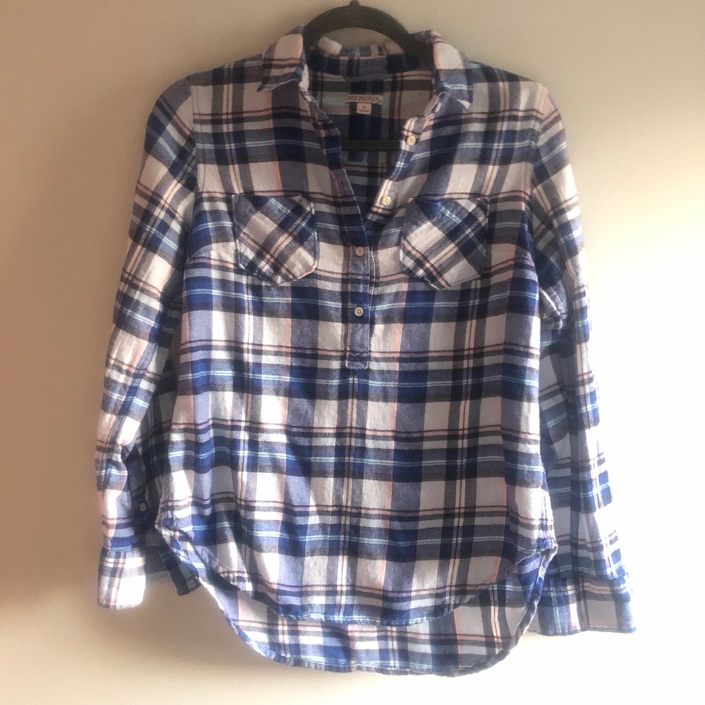 Blue flannel